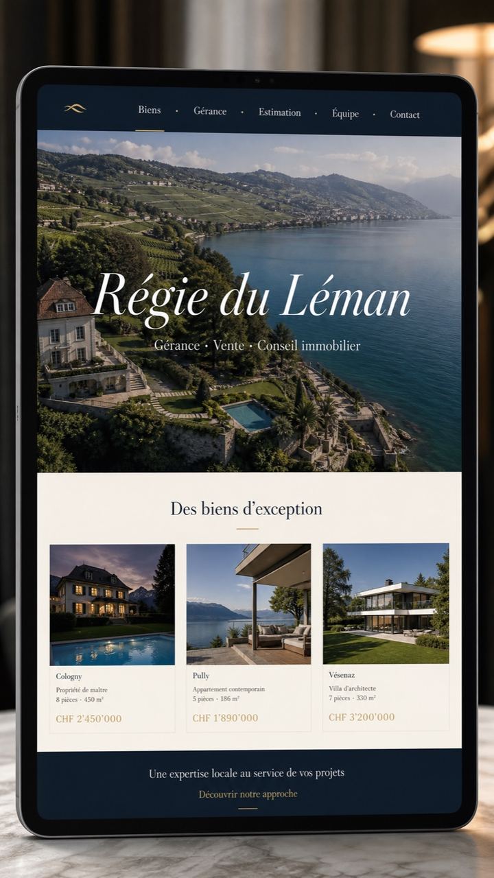 Concept Khoma · Régie immobilière