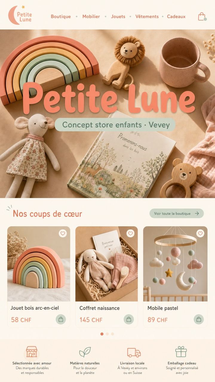 Concept Khoma · Concept store enfants